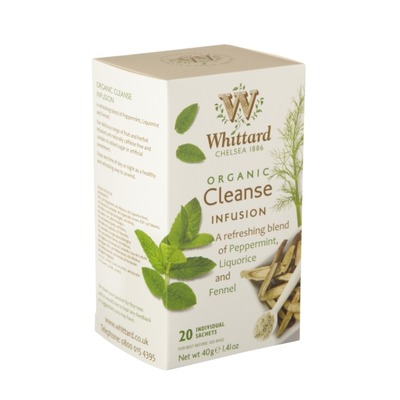 Organic Cleanse Infusion Tag & Envelope Teabags, whittard, 