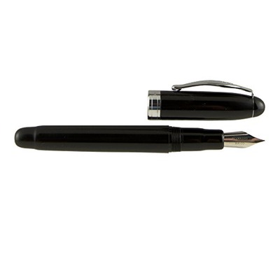 Luxury Brands Noodler's Ink Ahab Flex Nib Black Piston Fill Fountain Pen (15001), Amazon, 