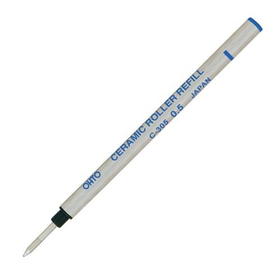 Ohto C-305P Ceramic Roller Ball Pen Refill - 0.5 mm - Blue, Amazon, 