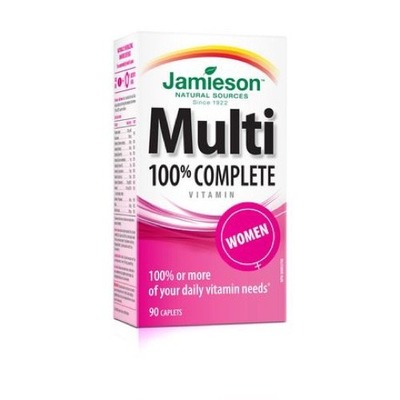 Jamieson Multi 100% Complete Vitamin - Women - 90's, Amazon, 