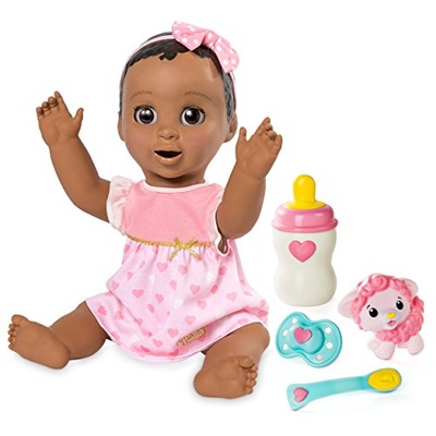Spinmaster Luvabella - Dark Brown Hair - Responsive Baby Doll with Realistic Expressions and Movement, Amazon, 
