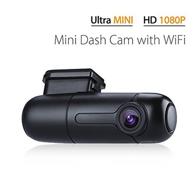 Blueskysea B1W WiFi Mini Dash Cam Car Camera Vehicle Video Driving Recorder 360 Degree Rotatable Lens 1080p 30fps G-Sensor Loop Recording, Amazon, 