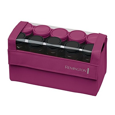 Remington H1015 Compact Ceramic Worldwide Voltage Hair Setter, Hair Rollers, 1-1 Â¼ Inch, Pink, Amazon, 