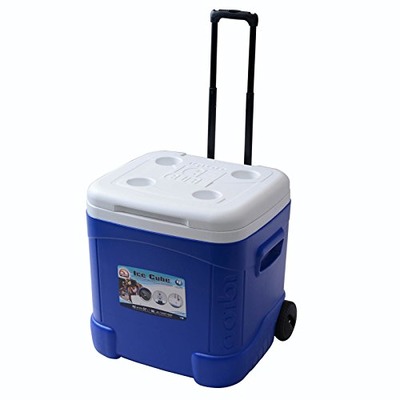 Igloo Ice Cube Roller Cooler (60-Quart, Ocean Blue), Amazon, 