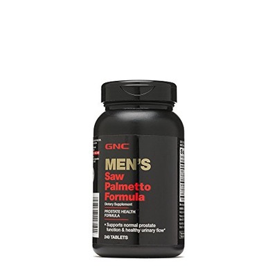 GNC Mens Saw Palmetto Formula for Prostate Urinary Function - 240 Tablets, Amazon, 