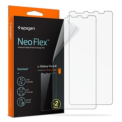 Spigen Galaxy Note 8 Screen Protector NeoFlex/2 Pack/Case Friendly/Wet Application for Samsung Galaxy Note 8 2017, Amazon, 