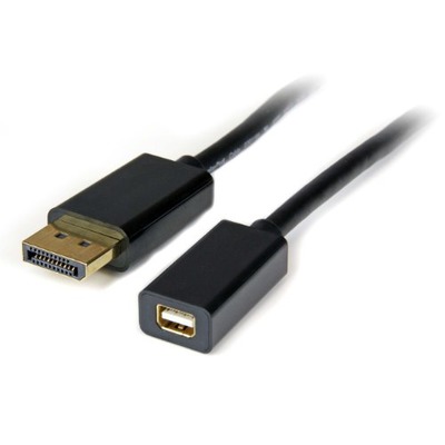 StarTech.com 3 ft DisplayPort to Mini DisplayPort 1.2 Video Cable Adapter M/F - DisplayPort 4k with HBR2 support - DP (M) to Mini DP (F), Amazon, 
