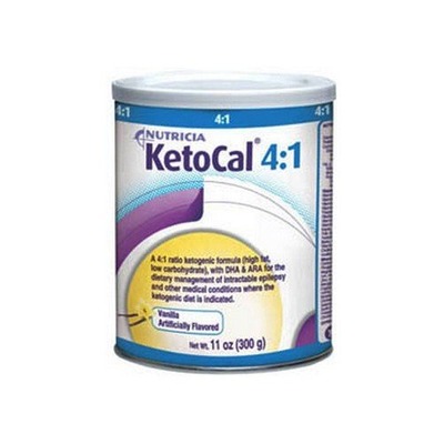 Ketocal 4:1 Nutritional Supplement Vanilla - 300 Gm, Amazon, 