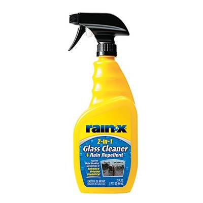 Rain-X 5071268 2-in-1 Glass Cleaner and Rain Repellant - 23 fl oz., Amazon, 