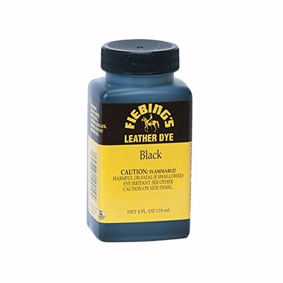 Fiebings Leather Dye Black 4oz, Amazon, 