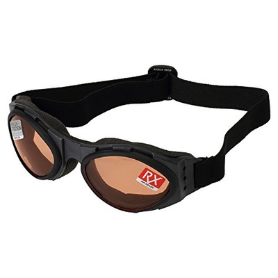 Bobster Bugeye Goggles,Black Frame/Amber Lens,one size, Amazon, 