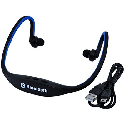Iwoo Bluetooth Headphone, Blue, Amazon, 