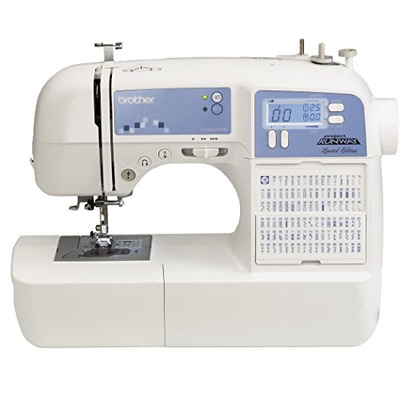 Brother XR9500PRW Project Runway Limited Edition Sewing Machine with 100 Built-in Stitches and Quilting Table, Amazon, 