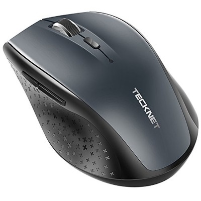 TeckNet Bluetooth Wireless Mouse, Grey (BM308), Amazon, 