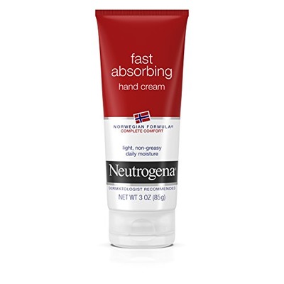 Neutrogena Norwegian Formula Fast Absorbing Hand Cream, 3 Oz (Pack of 3), Amazon, 