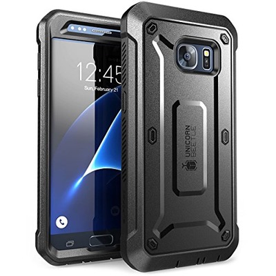 Galaxy S7 Case, SUPCASE Full-body Rugged Holster Case with Built-in Screen Protector for Samsung Galaxy S7 (2016 Release), Unicorn Beetle PRO Series - Retail Package (Black/Black), Amazon, 