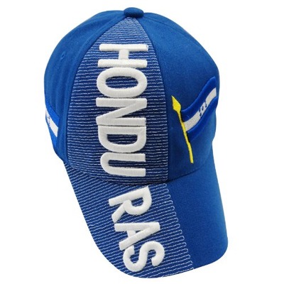 Honduras Country Flag Embossed Hat Cap.. Great Quality Adult .. New, Amazon, 