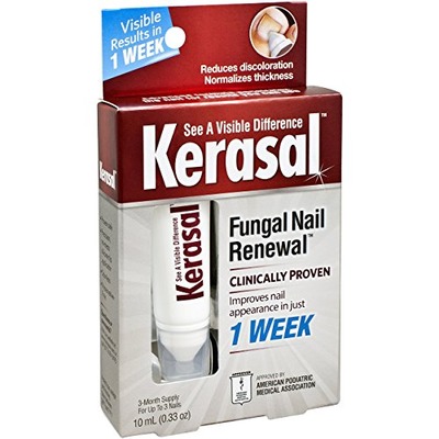 Kerasal Fungal Nail Renewal Treatment 10ml, Restores the healthy appearance of nails discolored or damaged by nail fungus., Amazon, 
