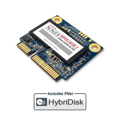 MyDigitalSSD Super Cache 2 25mm SATA III (6G) mSATA Mini (Half Size) SSD with FNet HybriDisk Software (128GB), Amazon, 