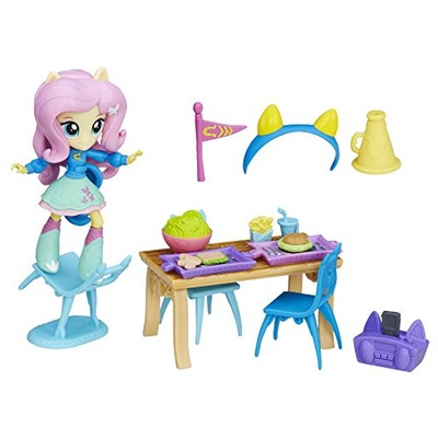 My Little Pony Equestria Girls Minis Fluttershy School Cafeteria Set, Amazon, 