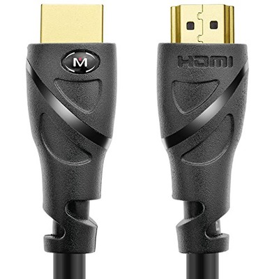 Mediabridge HDMI Cable (10 Feet) - Supports 4K@60Hz - High Speed, Hand-Tested, HDMI 2.0 Ready - UHD, 18Gbps, Audio Return Channel, Ethernet (Part# 91-02X-10B ), Amazon, 