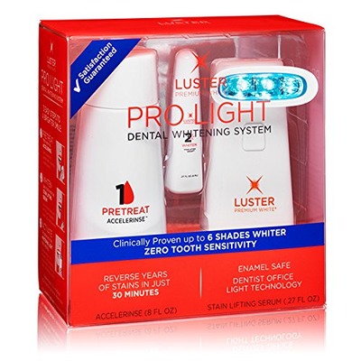 Luster Pro Light Dental Whitening System  by LUSTER PREMIUM WHITE, Amazon, 