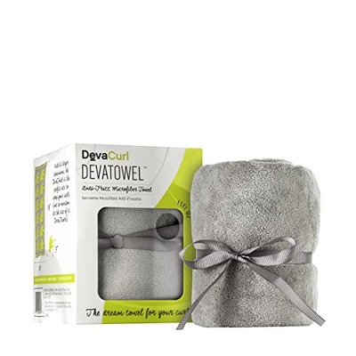 DevaCurl Deva-Towel Gray Microfiber, 1 Count, Amazon, 
