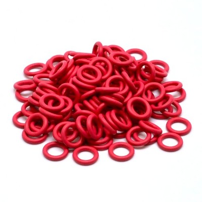 Cherry MX Rubber O-Ring Switch Dampeners Red 40A-L - 0.2mm Reduction (125pcs), Amazon, США
