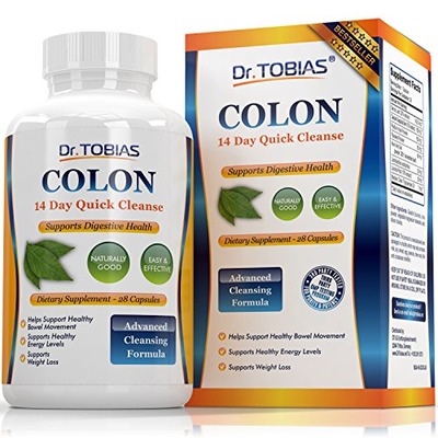 Dr. Tobias Colon: 14 Day Quick Cleanse to Support Detox, Weight Loss & Increased Energy Levels, Amazon, 