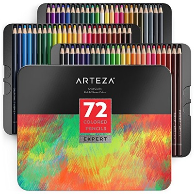 Arteza Professional Colored Pencils (Set of 72), Amazon, 