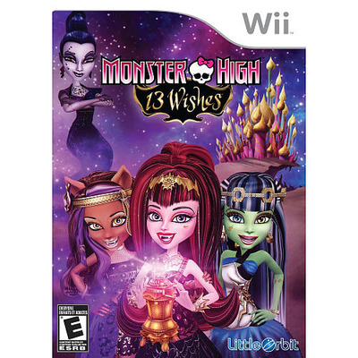 Monster High: 13 Wishes for Nintendo Wii, ToysRus, 