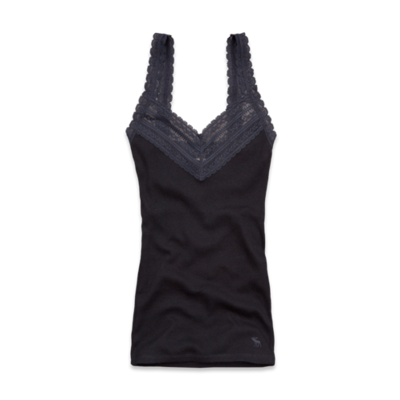  ADIN LACE TANK, Abercrombie, 
