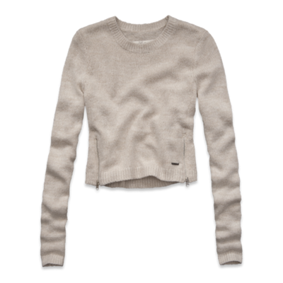  MORGAN CROPPED SWEATER, Abercrombie, 