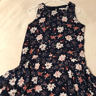 C&E Sleeveless Floral Tunic Top/ Dress, Poshmark, 