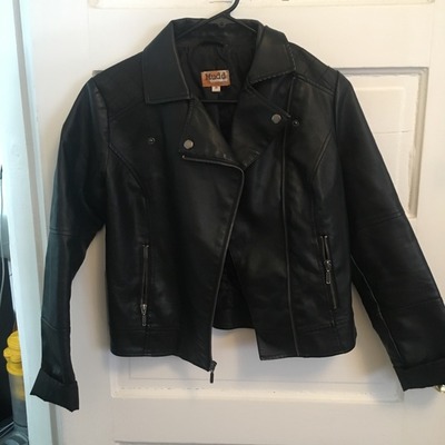 Leather Jacket, Poshmark, 