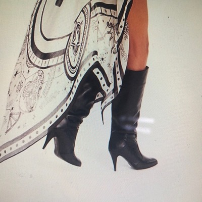 Tommy Zendaya Leather stiletto heel high boots, Poshmark, 