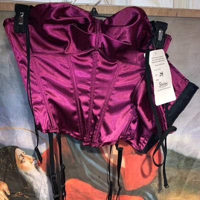 Purple Coset with Thongs!!!Brand New with Tags, Poshmark, 