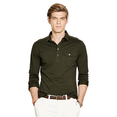 COTTON PIQUÉ POPOVER, RalphLauren, 