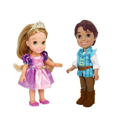 Disney 6 inch Toddler Prince & Princess - Flynn and Rapunzel, ToysRus, 