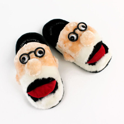 Freudian Slippers - Sigmund Freud Slippers - Famous Psychoanalyst Slippers, Ebay, 
