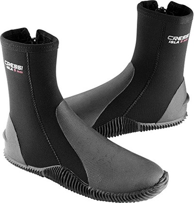 Cressi ISLA, Premium Neoprene Anti-Slip Sole Boots, Amazon, 