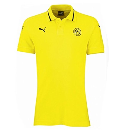 2015-2016 Borussia Dortmund Puma Casuals Polo Shirt (Yellow), Amazon, 