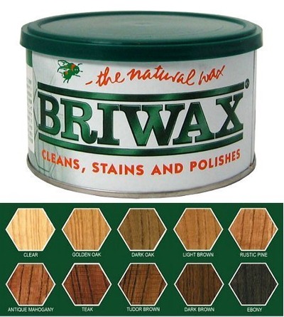 Briwax (Tudor Brown) Furniture Wax Polish, Cleans, stains, and polishes, Amazon, США
