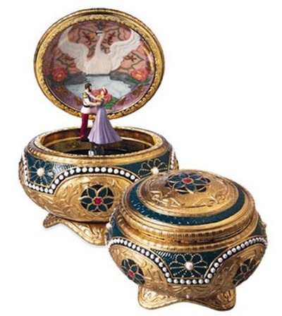 The San Francisco Music Box Company Anastasia - Alexandra & Nicholas Hinged Trinket Box, Amazon, 