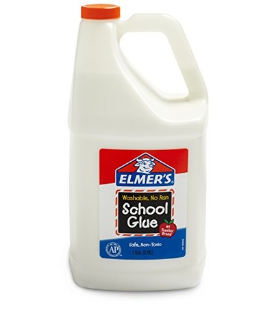 Elmer's Liquid School Glue, Washable, 1 Gallon, 1 Count - Great For Making Slime, Amazon, 