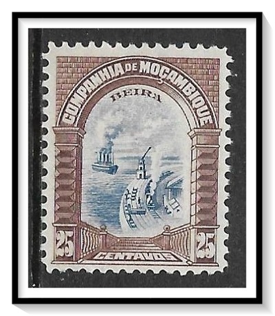 Mozambique Company #156 View Of Beira MH, HipStamp, 