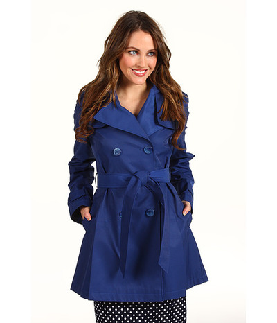 DKNY Double Breast Flounce Trench, 6pm, 