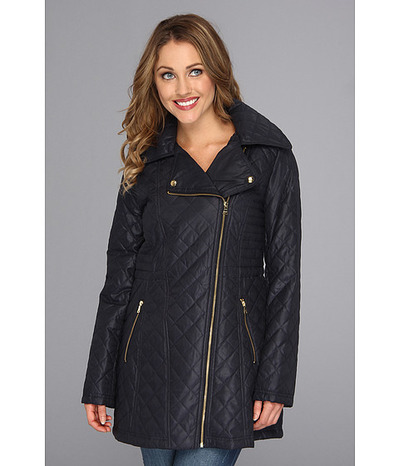 Jessica Simpson Asymmetrical Zip Quilted Anorak, 6pm, 