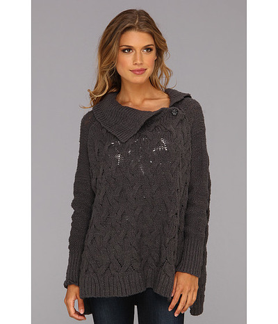 Free People Berkeley Cable Poncho, 6pm, 