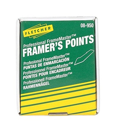 Fletcher-Terry Co Framers Stacked Points 08-950, Silver, 5/8 in, Amazon, 
